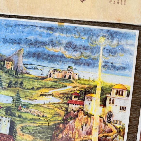 5 Vintage Advent Calendars from West Germany - Picture 8 of 14